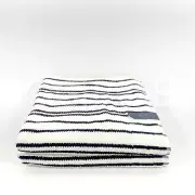 Brooks Brothers 550 GSM 2Pc Bath Sheet 34" x 64" Towels White New