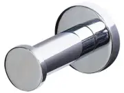 Mizu DRIFT ROBE HOOK 62mm Projection, Wall Mounted - Chrome Or Brushed Nickel