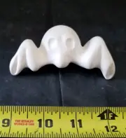 Ghost Shelf Sitter Ready to Paint Unpainted Ceramic Bisque
