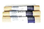 Lot 3 Non Slip Shelf Liner Beige 12" X 60"