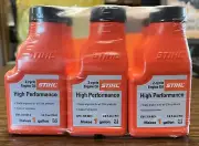 STIHL MIXING ENGINE OIL MIX 1 GALLON HP 2-CYCLE 6 PACK - Makes 1 gallon of 50:1