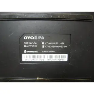 二手 OVO 4K 四核心影音智慧電視盒 OVO-B01 電視盒 網路盒 機上盒 電視 YouTube 上網