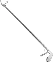 [Alasum] Folding Snake Catcher Grabber Tool Stainless Steel Snake Tongs with Non Slip Grip for Safe Catching Gardens Farms and Outdoor Activities Lightweight Easy to Store