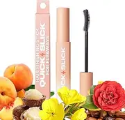 INH Hair Mascara for Flyaways | Quick Slick Hair Finishing Stick for Flyaways, Frizz Control, & Slick Back Look | Non Greasy & Non Comedogenic Smoothing Serum & Frizz Tamer Wand | Peach Tart, 18ml
