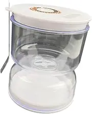 Pickle and Olive Hourglass Jar Pickle Storage Holder Airtight Pickle Container Pickle and Olives Jar Container for Okra Beets