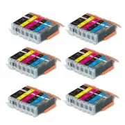 36 New Ink Cartridges with chip for Canon PGI-250 CLI-251 MG7520 iP8720