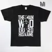 Ryu Ga Gotoku 7 Gaiden Kazuma Kiryu T-shirts Black M size Like a Dragon Yakuza