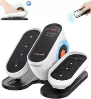 Under Desk Elliptical Machine, Electric Ellipse Leg Exerciser While Sitting for