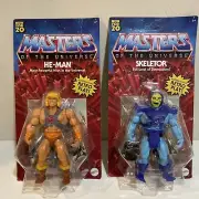 MOTU Masters Of The Universe HE-MAN & SKELETOR Action Figures 2019 MOC