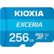 Micro SD KIOXIA EXCERIA 256GB Class 10 U1 Mobile Smart Phone Tablet Memory cards