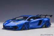 LIBERTY WALK LB-WORKS LAMBORGHINI AVENTADOR HYPER BLUE 1:18 AUTOART 79183 NEW