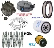 Tune Up Kit Filters Cap Spark Plugs Wire For CHEVROLET EL CAMINO V8 5.0L 1978 (for: Chevrolet)