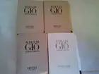 Perfumes Lot x 4 Giorgio Armani Acqua Di Gio Samples Vials Cards Men's Fragrance