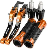 Motorbike Brake Levers Motorcycle Accessories Motorcycle Brake Extendable Clutch Levers Handlebars Handle Grips for Intruder 1400 1990 1991 1992 1993-2004 (Color : 16)
