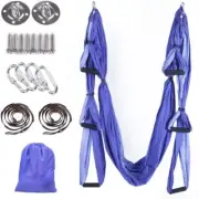 Aerial Yoga Swing Kit Flying Yoga Hammock Sling Set Antigravity Pilates Gym Home