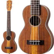 Hanalei Huk-500 Natral Matte Ukulele Soprano All Solid Acacia Core Material Long