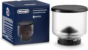 De'Longhi DLSC403 Replaceable Coffee Bean Holder Accessory for Fully Automatic Coffee Machines Contains 250g Coffee Beans Compatible with Rivelia Coffee Maker Black Lid