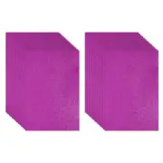 30 Sheets 2mm Glitter Foam Sparkle Sheet EVA Paper, Purple