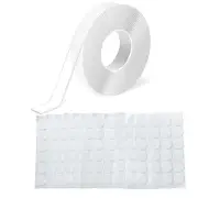 216 PCS Nano Double Sided Adhesive Dots and 5 Meter Nano Double Sided Tape Set