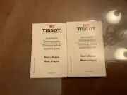 Tissot Watch Instructions Booklet Users Manual Automatic Chronographs only ONE