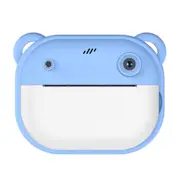 PULSE Instant Thermal Print Digital Camera Blue with 32GB TF