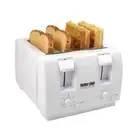 Better Chef Im-241W 4 Slice Dual-Control Toaster In White