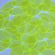 Oval Vinyl Shape 1.5" Yellow Go Go Fluorescent Edge Glow