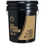 Shell Rotella T1 30W Conventional Heavy-Duty Diesel Engine Oil, 5 Gallon