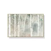 Wall Art 100cmx150cm Forest hang painting style Gold Frame Canvas