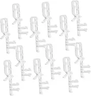 [LIFKICH] Blind Parts Replacement 12pcs Artificial Floral Drapery Clips Blinds Rolling Curtain Accessories Easy DIY Project
