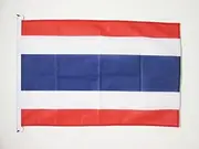 Thailand Nautical Flag 18'' x 12'' - Thai Flags 30 x 45 cm - Banner 12x18 in for Boat - AZ FLAG