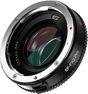 [Viltrox] EF-FX2 Pro Auto Focus Lens Mount Adapter 0.71x Focal Reducer Speed Booster Compatible with Canon EF Mount Lens to Fuji X-Mount Camera X-T3 X-T2 X-T20 X-T10 X-T100 X-PRO2 X-E3 X-A20 X-A5