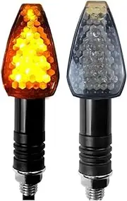 Indicators Flowing Turn Signal Motorcycle Turn Signal Lights Triangle LED Lightings Blinker Waterproof Motorcycle LED Turn Signals Turn Signal Indicator