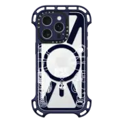 iPhone 16 Pro Ultra Bounce Case MagSafe Compatible Happi Class X-Kun (White) By Herocross