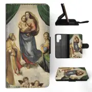 FLIP CASE FOR SAMSUNG GALAXY|RAPHAEL - SISTINE MADONNA ART PAINT