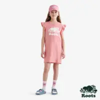在飛比找momo購物網優惠-【Roots】Roots 大童- COOPER洋裝(桃粉色)