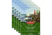 5 Pack Derwent Academy Artists Canvas Paper Pad 300gsm 10 Sheets A4