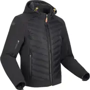 Segura Natcho 2, textile jacket waterproof , color: Black/Yellow , size: M