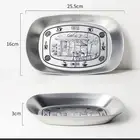 Boat-shaped Retro Iron Tray Nordic European-style Fruit Tray Plate for Dishes