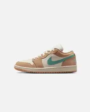 [JORDAN] Jordan Women's Air Jordan 1 Low Lt Orewood Brown - Size 9 9 Lt Orewood Brn