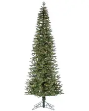 Sterling Tree Company 10ft High Pre-Lit Natural Cut Narrow Jackson Pine With 950 Ul Clear White Lights