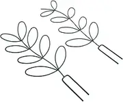 2pcs Iron Garden Trellis Plant Climbing Support Plant Support Ring Garden Plant Stakes Garden Tower Trellis Flowers Trellis Potted Plants Flower Stand Flower pergola Tomato