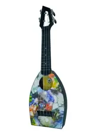 SOPRANO UKULELE 4-STRING 21" HAWAII BEGINNER GUITAR METAVERSE ART DECO AUSTOCKS