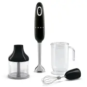 Smeg 50's Style Hand Blender - Black HBF03BLAU