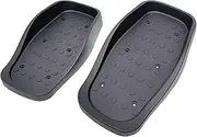 2Pcs Elliptical Machine Pedals Foot Pedal Replacement Durable Non Slip Multipurpose Footboard Exerciser Stepper for Gym Use