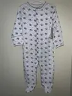 BNWT Wendy Bellissimo Infant Baby Boy 9 Months Cotton sleeper with snaps