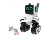 RC and APP Control Robot Toy for 8+ years- Interactive Intelligent LED Light, Speaks, Dances, Built-in money piggy bank toy Christmas Best Gift