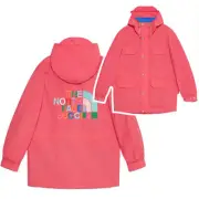 GUCCI JACKET X THE NORTH FACE PINK LIGHTWEIGHT TECHNO WINDBREAKER $2,300 sz XXS