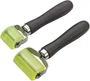Car Sound Deadener Application Rolling Wheel Roller,2Pcs Car Sound Deadener Roller Car Sound Deadening Roller Tool,Car Vehicle Sound Deadener Application Rolling Wheel Roller,Car Sound Deadener Roller