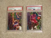 Charles Barkley Dominique Wilkins 1994 Fleer Ultra Scoring Kings HOF PSA 6 7 LOT
